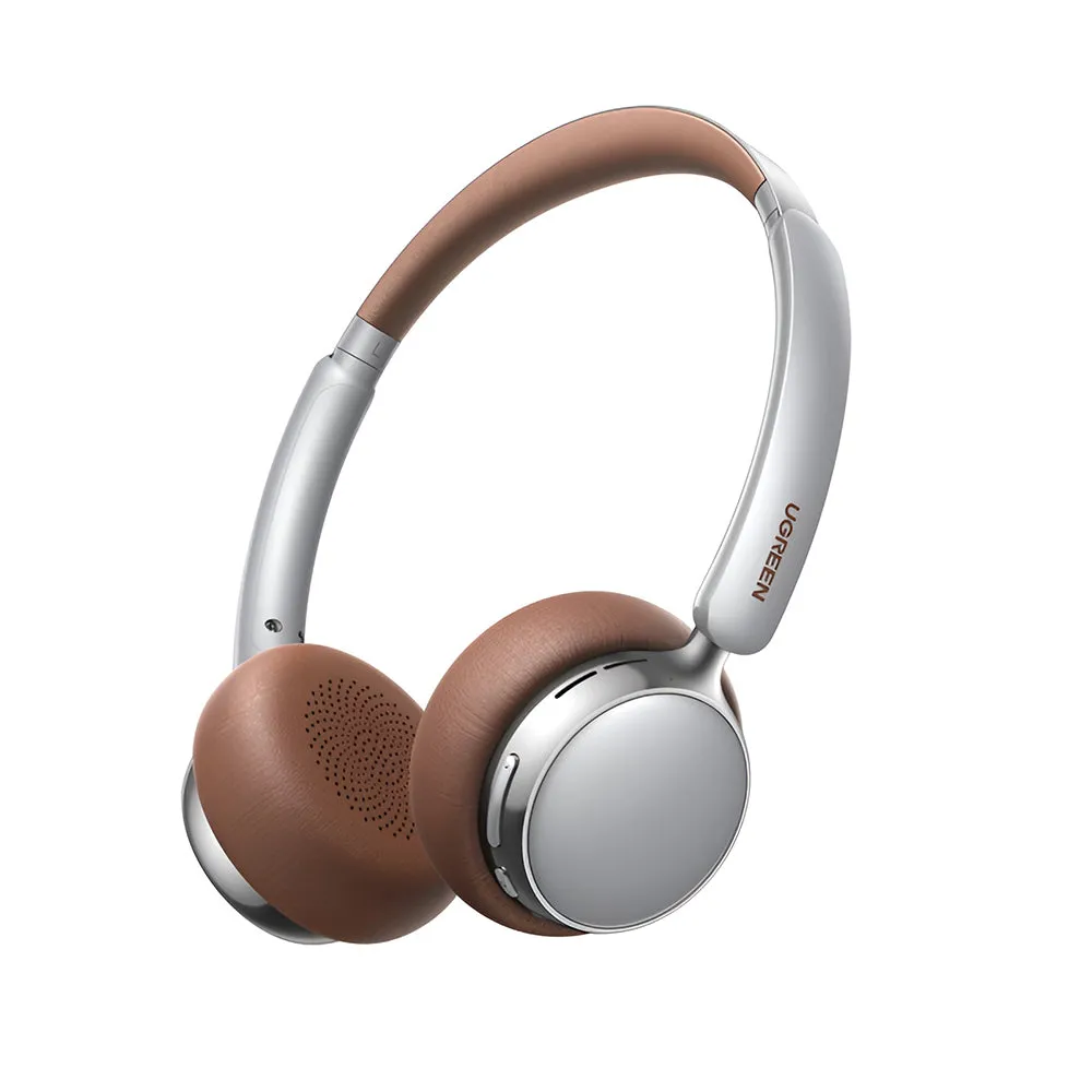 Auricolare Bluetooth UGREEN HiTune Studio Plus HP207, A2DP, ANC, Marrone
