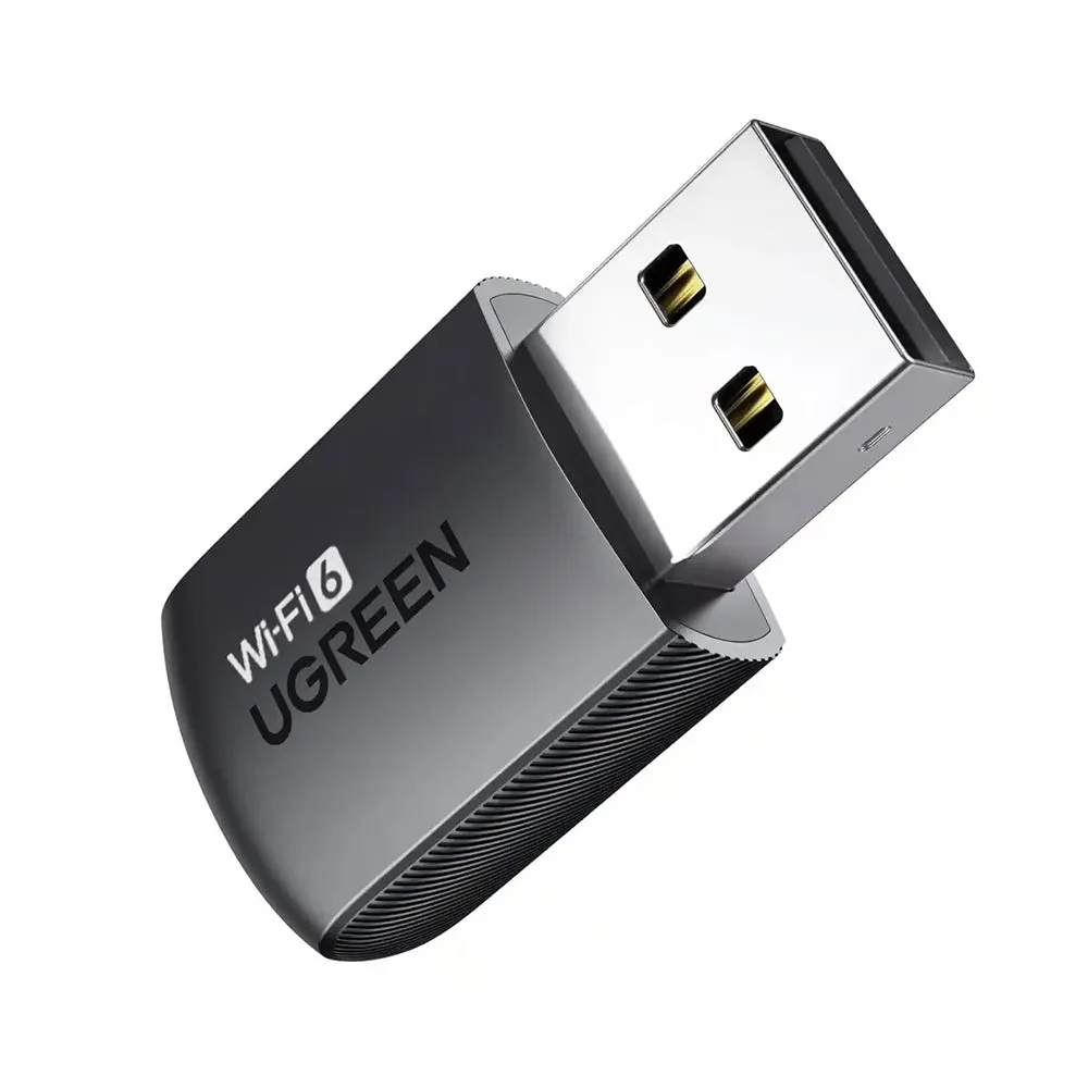 Adattatore Wireless UGREEN CM762 (35264), Dual Band, Wi-Fi 6, 600Mbps, Nero