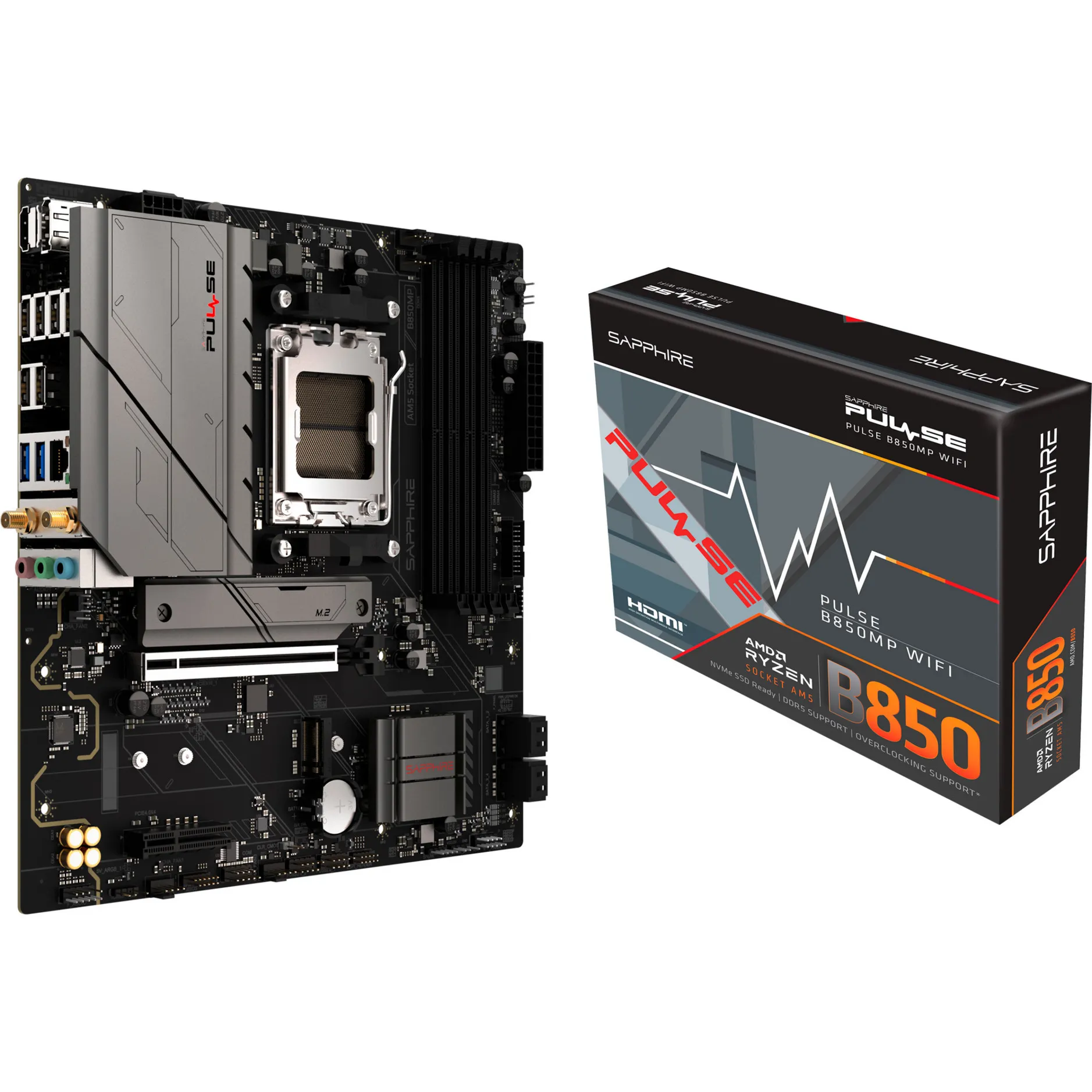 PULSE B850M WIFI, Scheda madre