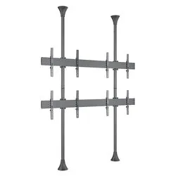Supporto monitor TV pavimento ( 120 Kg ) VESA 600 x 400 MULTIBRACKETS Black 6084