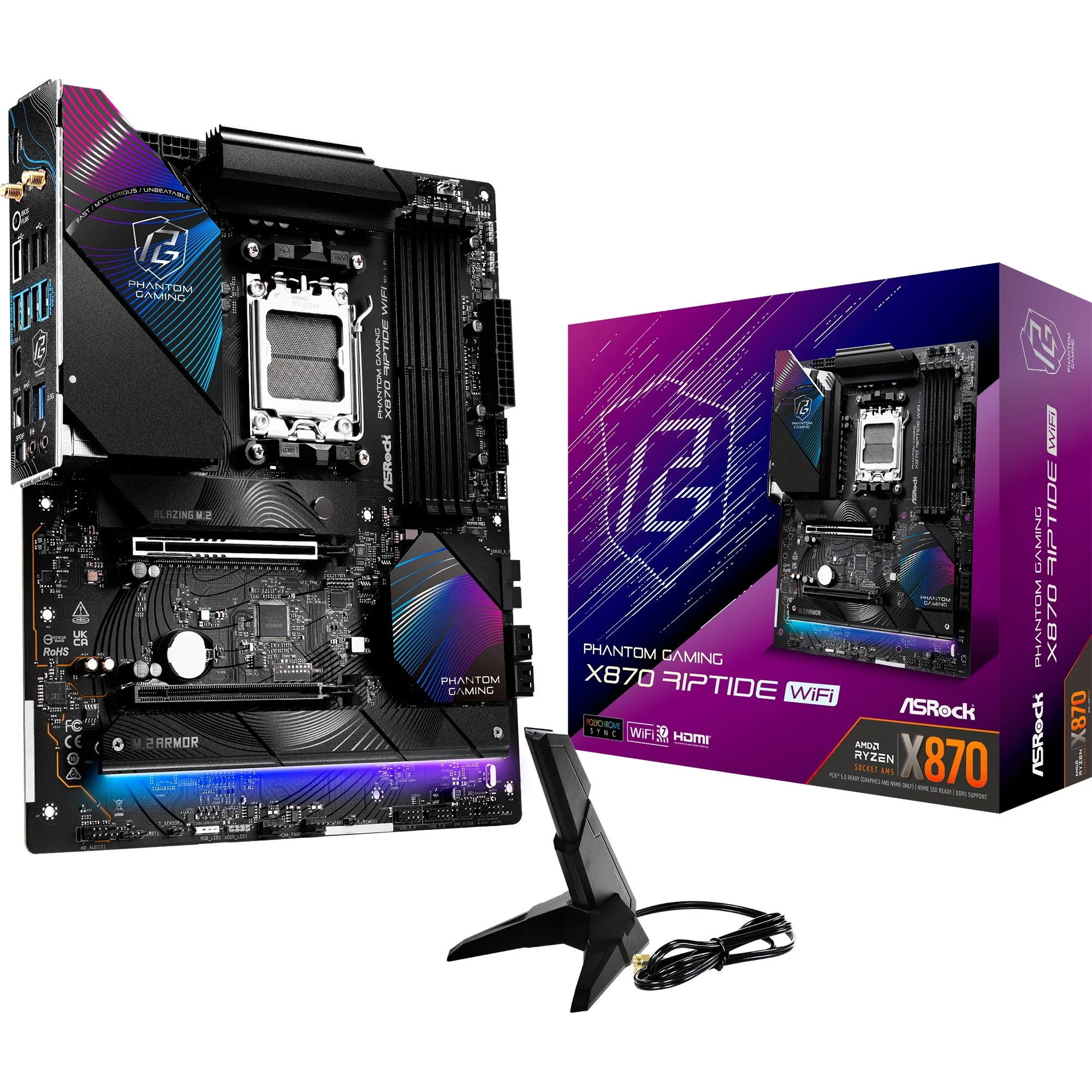 X870 Riptide WiFi, Scheda madre