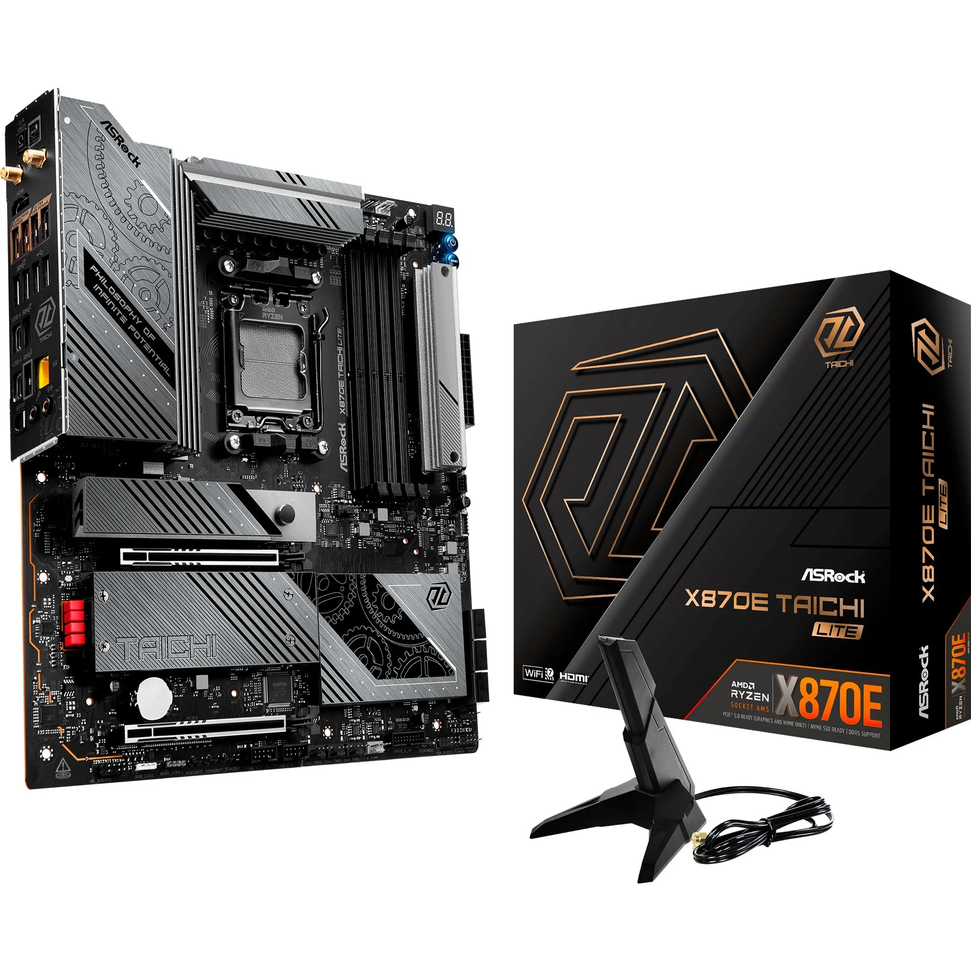 X870E Taichi Lite, Scheda madre