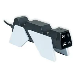 Base ricarica PLAYSTATION 5 Dual Charging Station White e Black PS5DUALCHARGERV4