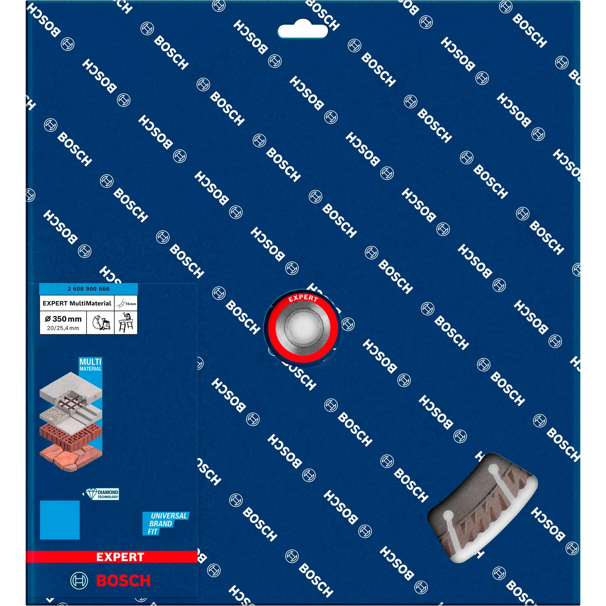 Disco da taglio diamantato Expert MultiMaterial, Ø 350mm, Lama