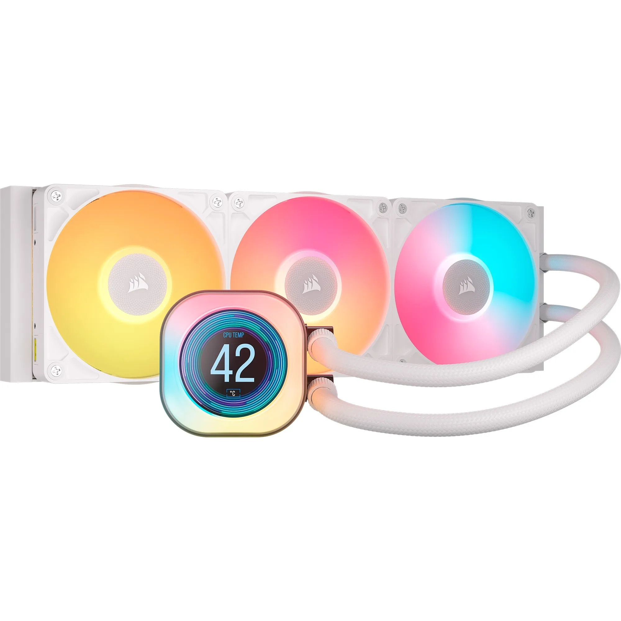 iCUE LINK TITAN 360 RX LCD RGB, Raffreddamento ad acqua