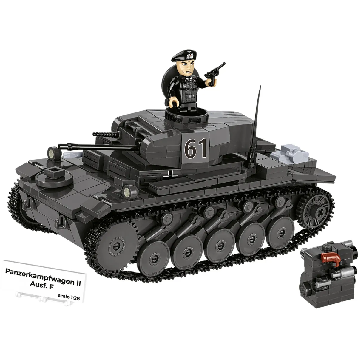 Panzerkampfwagen II Ausf. F, Giochi di costruzione