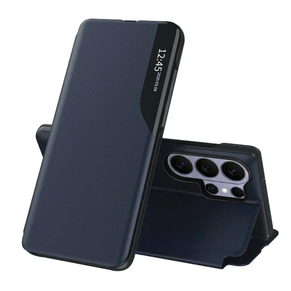 Custodia per Samsung Galaxy S26 Ultra S948, Techsuit, eFold, Blu Scuro