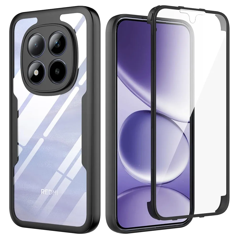 Custodia per Xiaomi Poco M8 Pro / Redmi Note 15 Pro+ 5G, Techsuit, ColorVerse 360, Nera