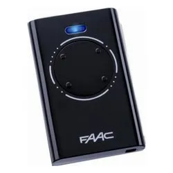 Telecomando apricancello FAAC XT4 433 SLH LR Black 7870081