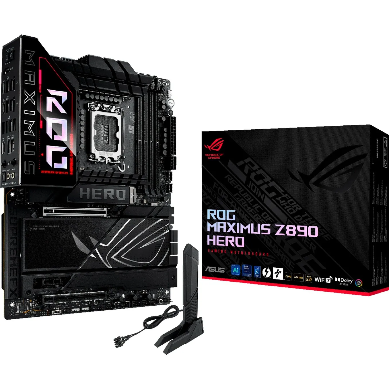 ROG MAXIMUS Z890 HERO Intel Z890 LGA 1851 (Socket V1) ATX, Scheda madre