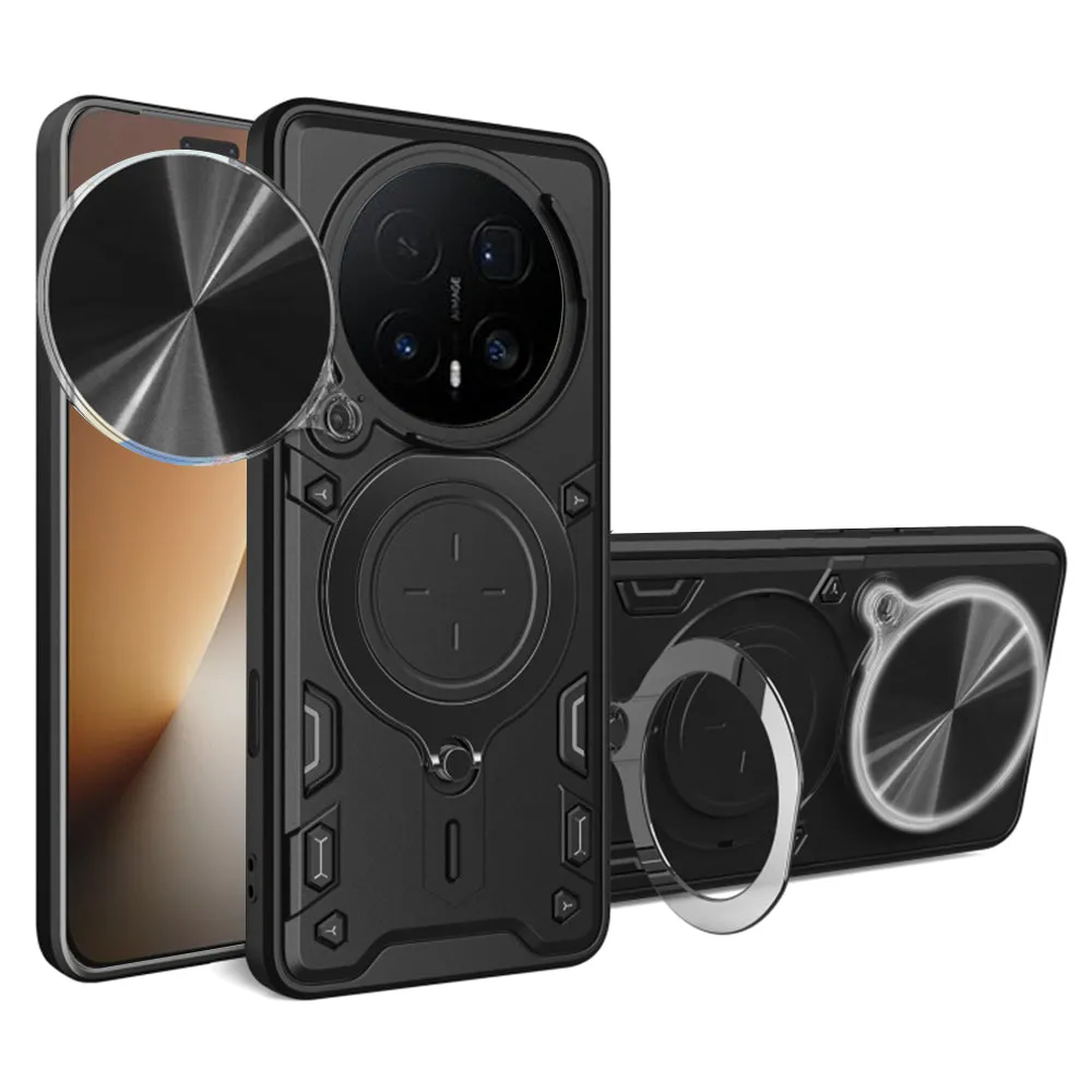 Custodia per Honor Magic8 Pro, Techsuit, CamGuard Pro, Nera