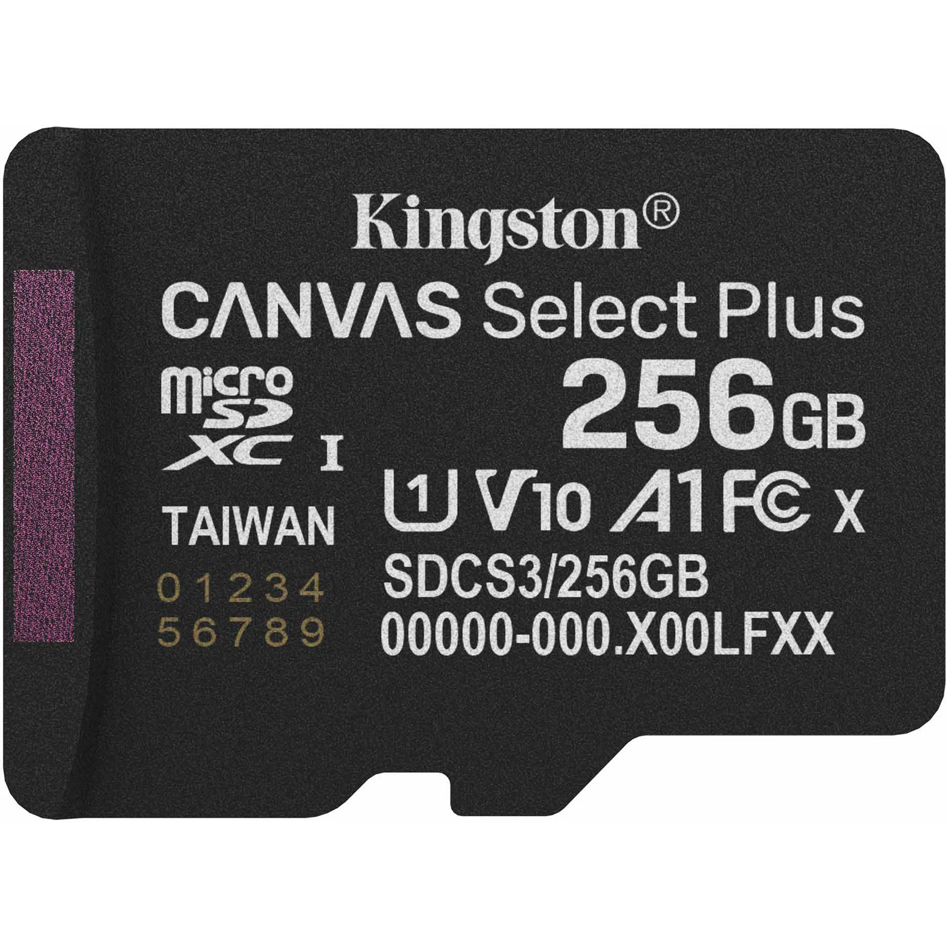 256GB micSDXC Canvas Select Plus Gen3 150R A1 (Adattatore SD non incluso), Scheda di memoria