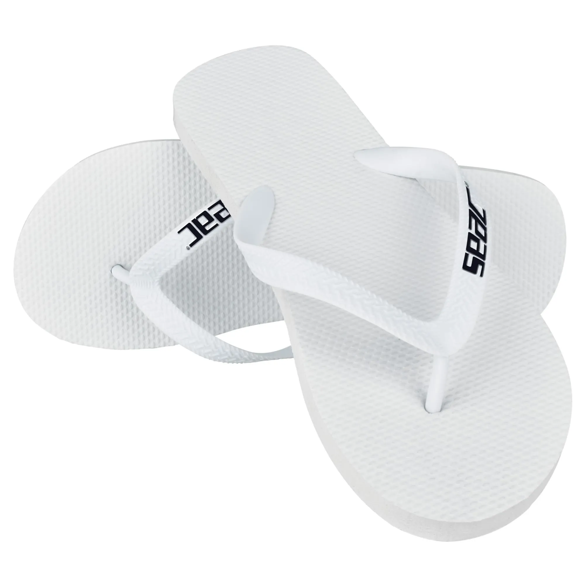SEAC Ohau, Infradito in Gomma per Mare, Piscina, Spiaggia e Barca, Bianco, 43/44
