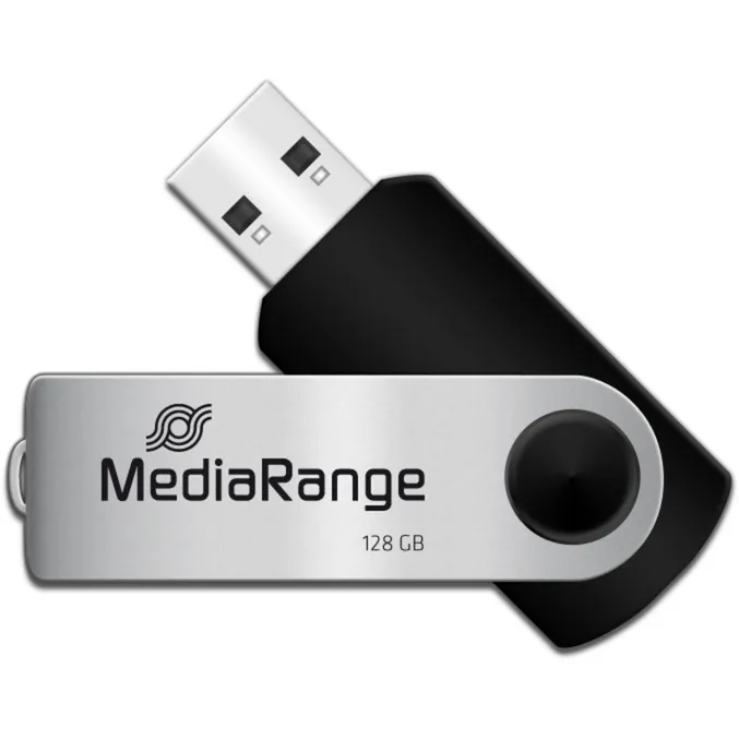 MR913 unità flash USB 128 GB USB tipo A 2.0 Nero, Argento, Chiavetta USB