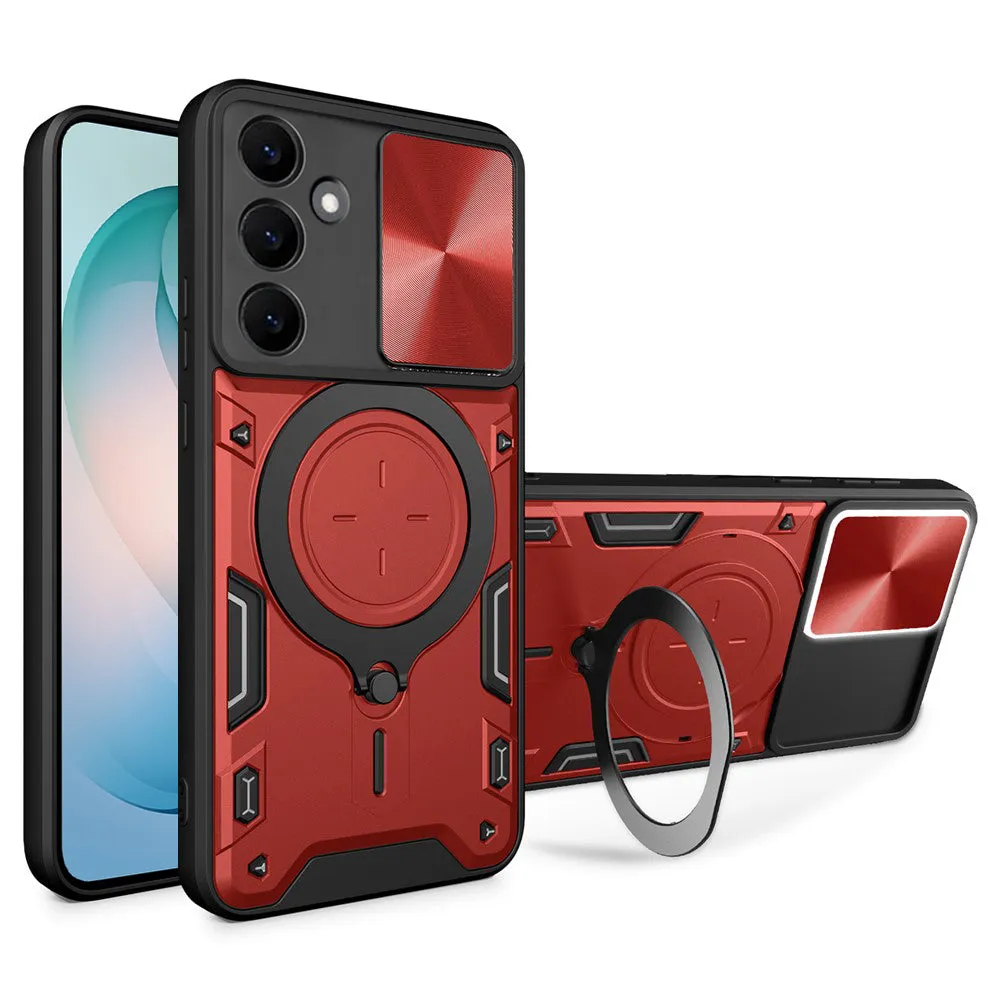 Custodia per Samsung Galaxy S26 Plus S947, Techsuit, CamGuard Pro, Rossa
