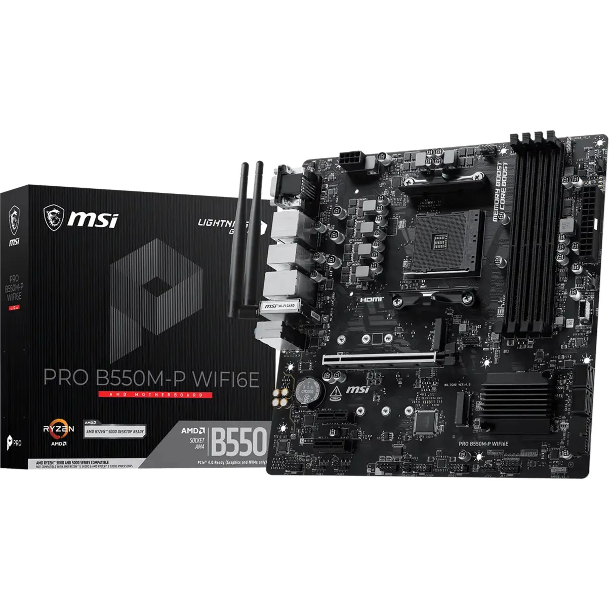 PRO B550M-P WIFI6E, Scheda madre