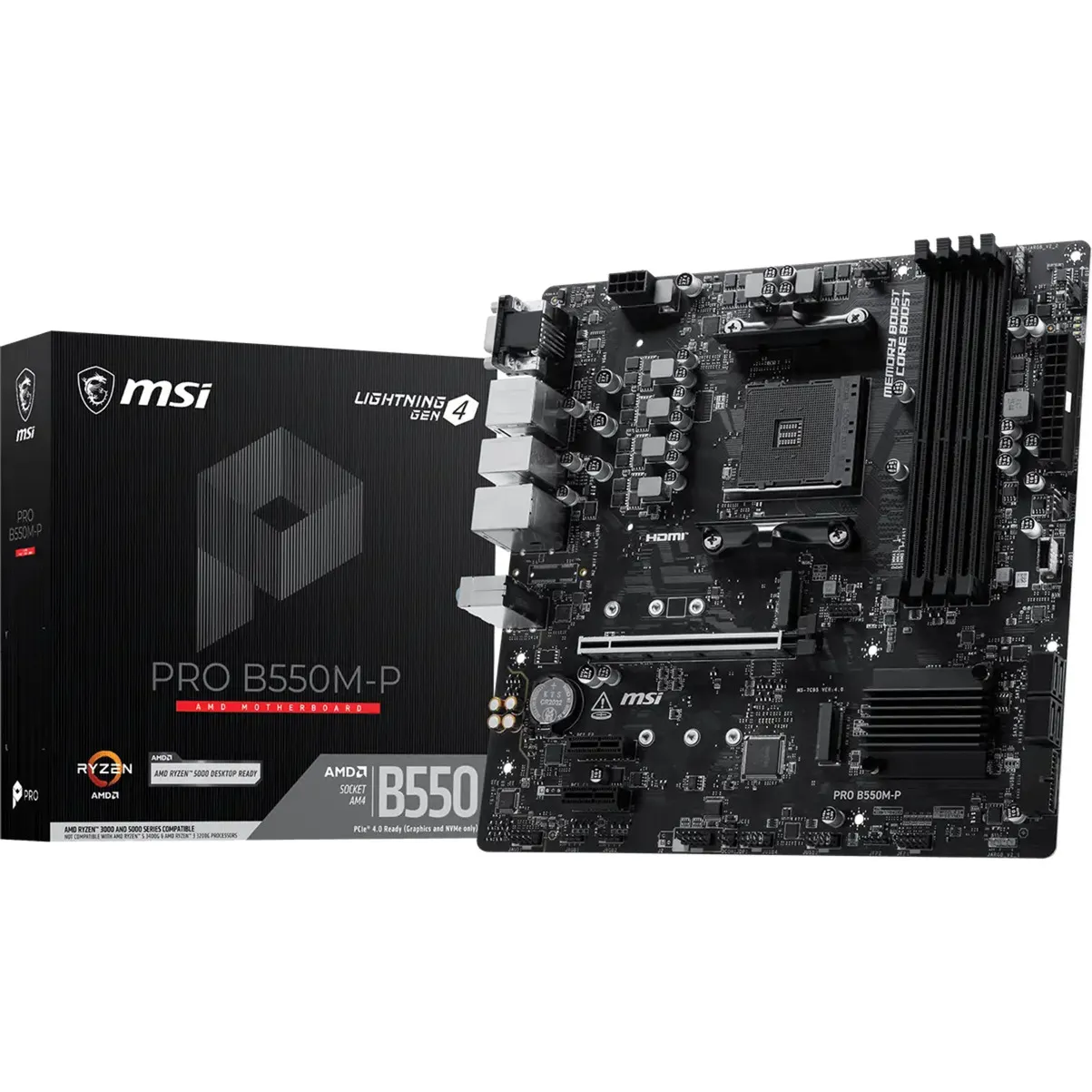 PRO B550M-P, Scheda madre