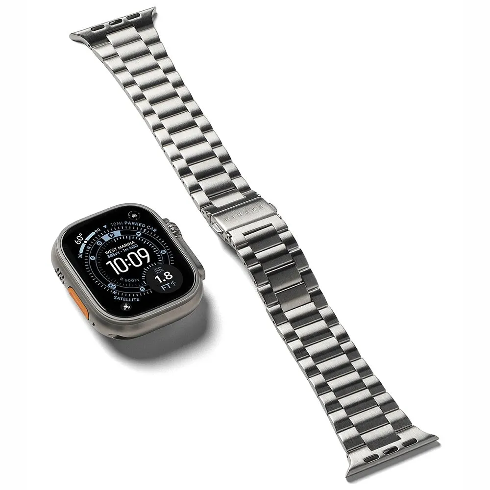 Cinturino Ringke Metal One Air per Apple Watch 49mm / 46mm / 45mm / 44mm Series, Argento