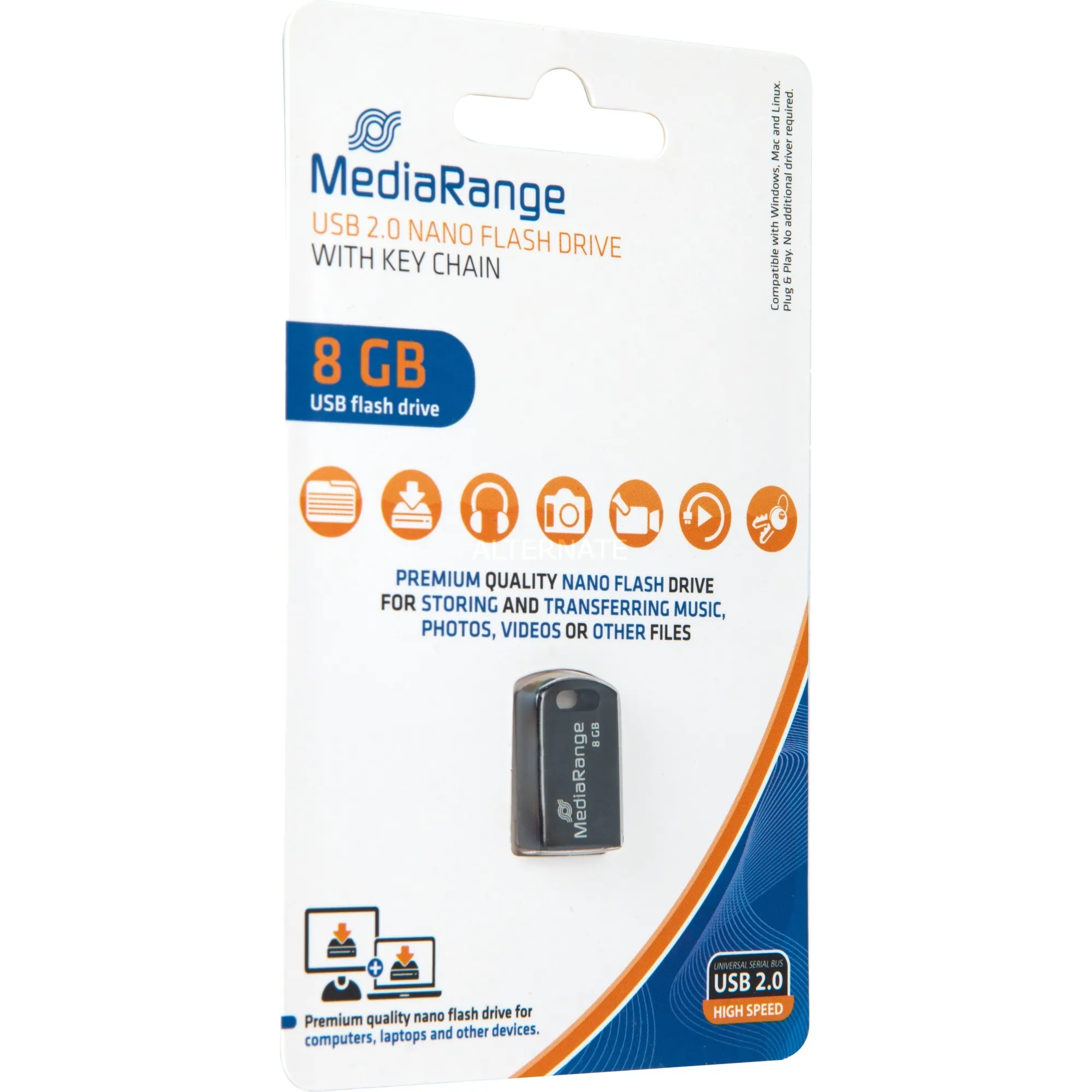 USB Nano 8 GB, Chiavetta USB