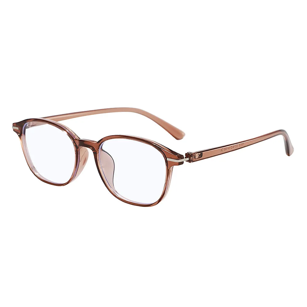Occhiali Da Computer Unisex Techsuit 6635, Anti-Luce Blu, Marrone Viola