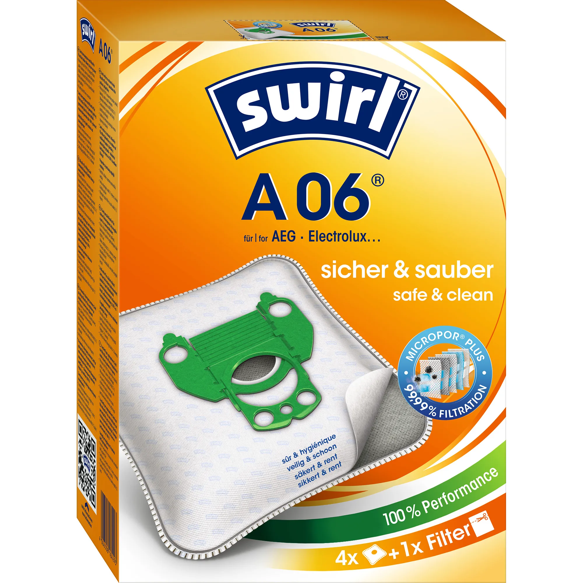 Sacchetti per aspirapolvere A 06 EcoPor