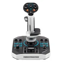 Joystick simulatore volo FLIGHTSTICK Sol R 1 White e Black 2960920