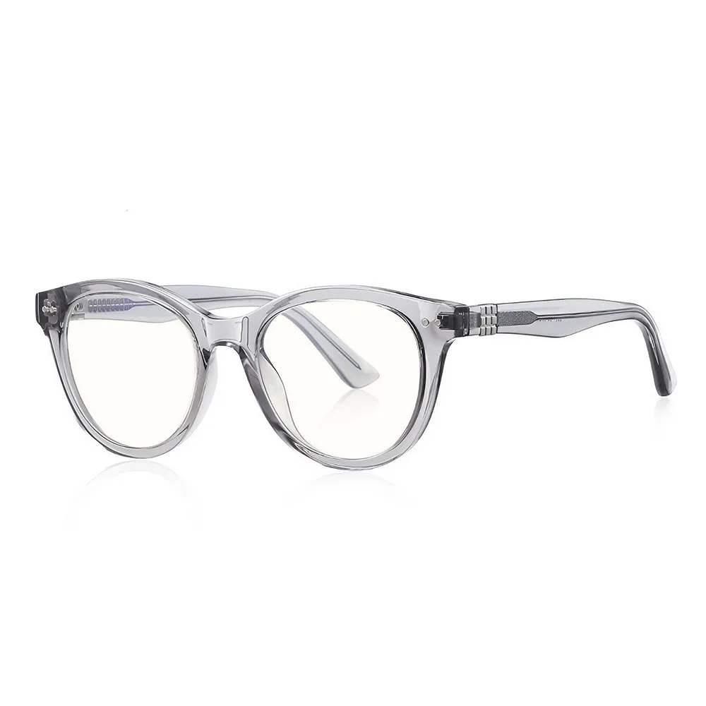 Occhiali Da Computer Uomo Techsuit 2231, Anti-Luce Blu, Grigio