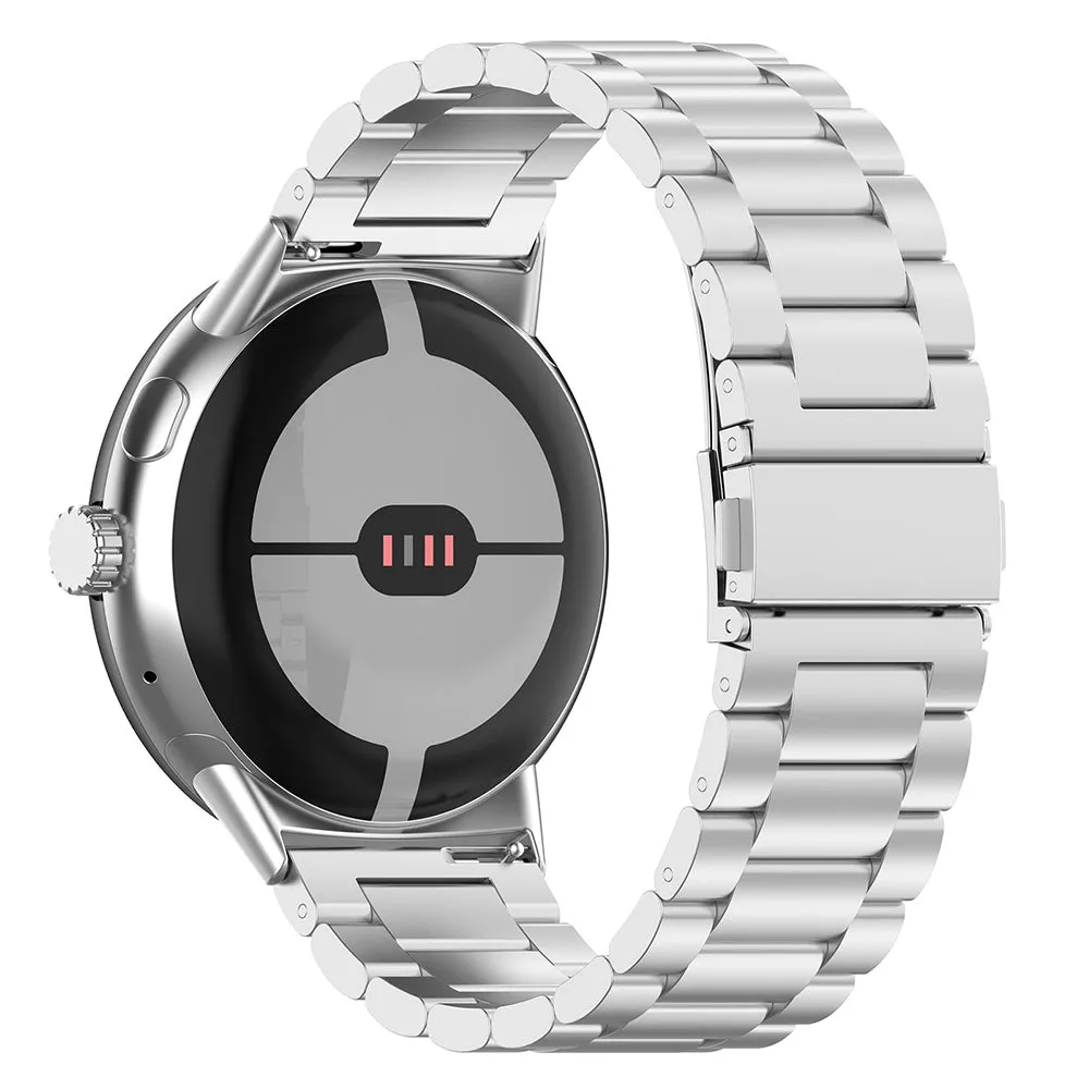 Cinturino Techsuit W010 per Google Pixel Watch 4 45mm, Argento