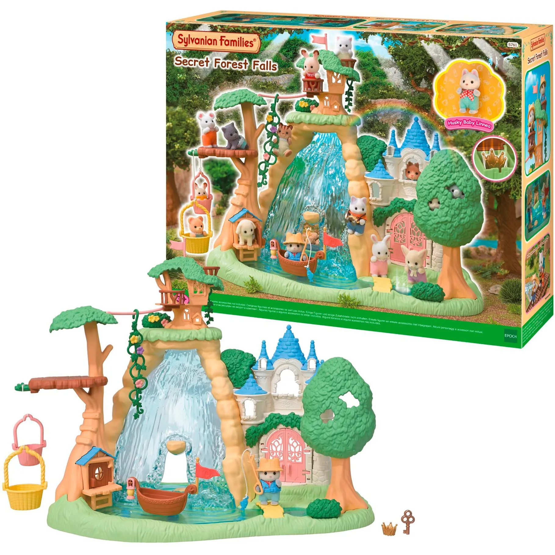 Sylvanian Families - Parco giochi avventura "Cascata", Giochi di costruzione
