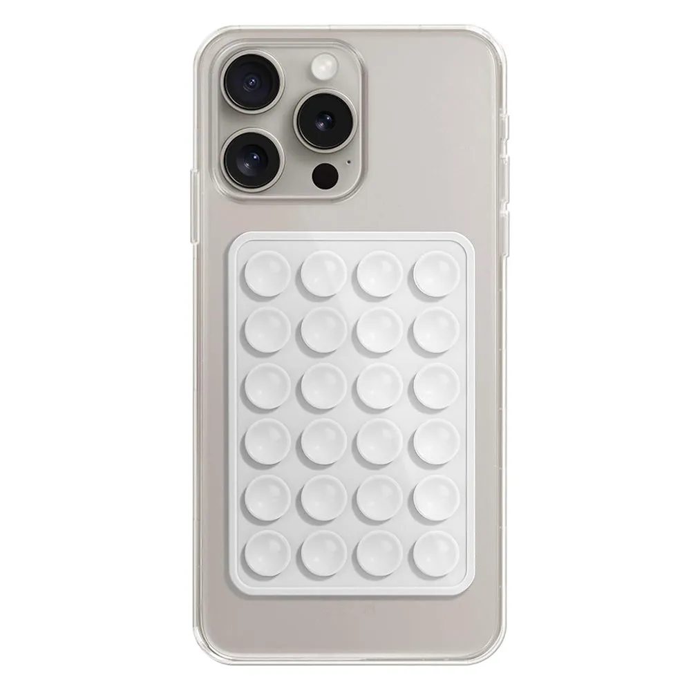 Supporto con Ventose Techsuit SW-PAD, Bianco