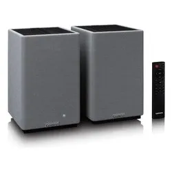Coppia casse attive 2.0 Grey e Black 40W SPB 240BKGY