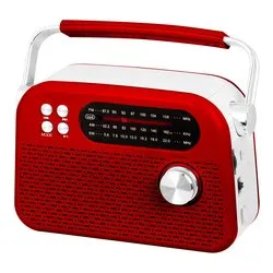 Radio RDA 70 BR (Ricaricabile) Red RDA70BR02