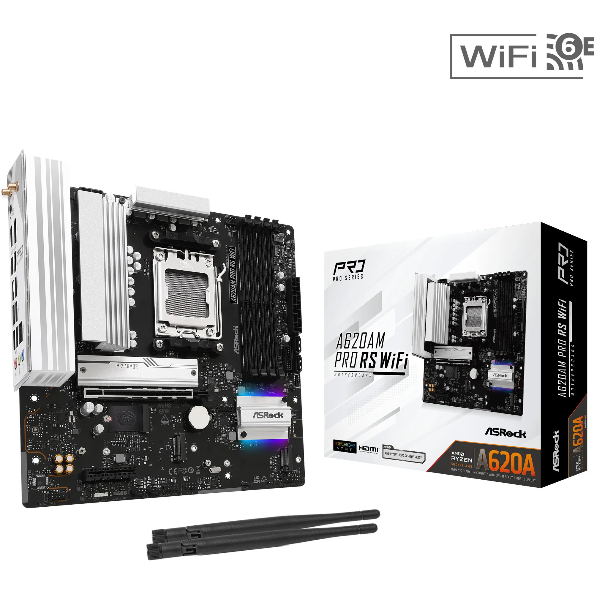 A620AM PRO RS WIFI, Scheda madre