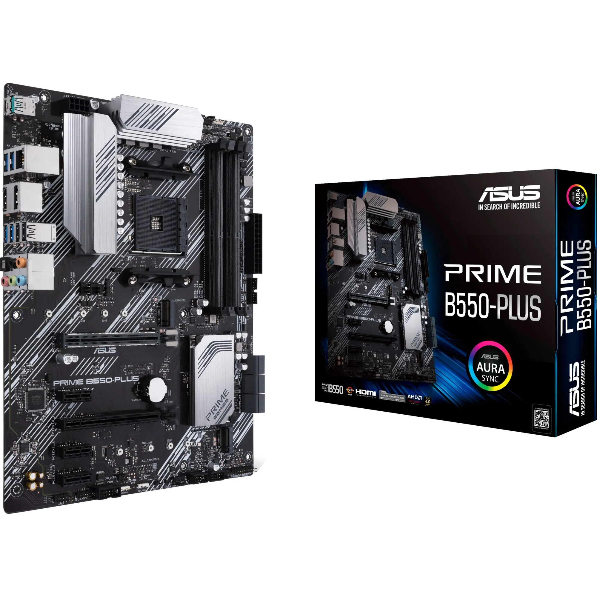 PRIME B550-PLUS AMD B550 Socket AM4 ATX, Scheda madre