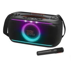 Set karaoke PARTYBOX On The Go 2 (Ricaricabile) Black 100W JBLPARTYBOXOTG2 Bluetooth; Auracast AUX, USB Type-C