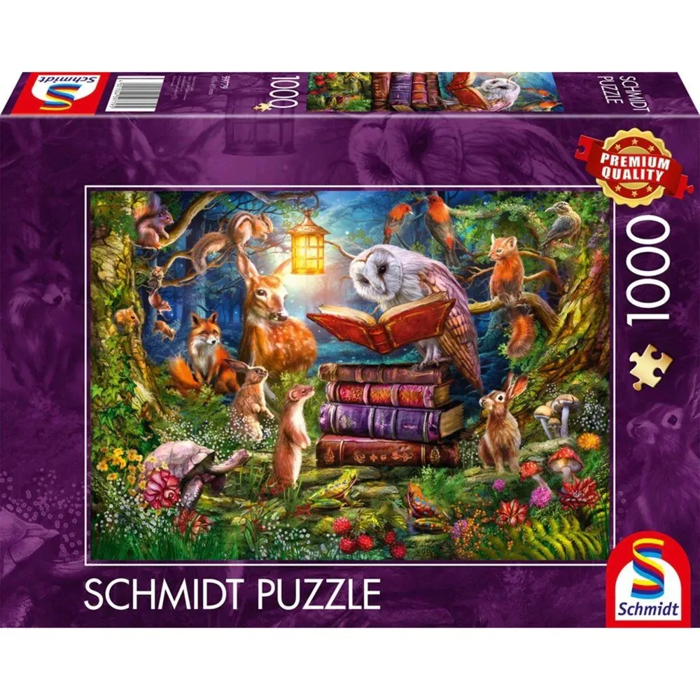 Storie della foresta per la notte, Puzzle