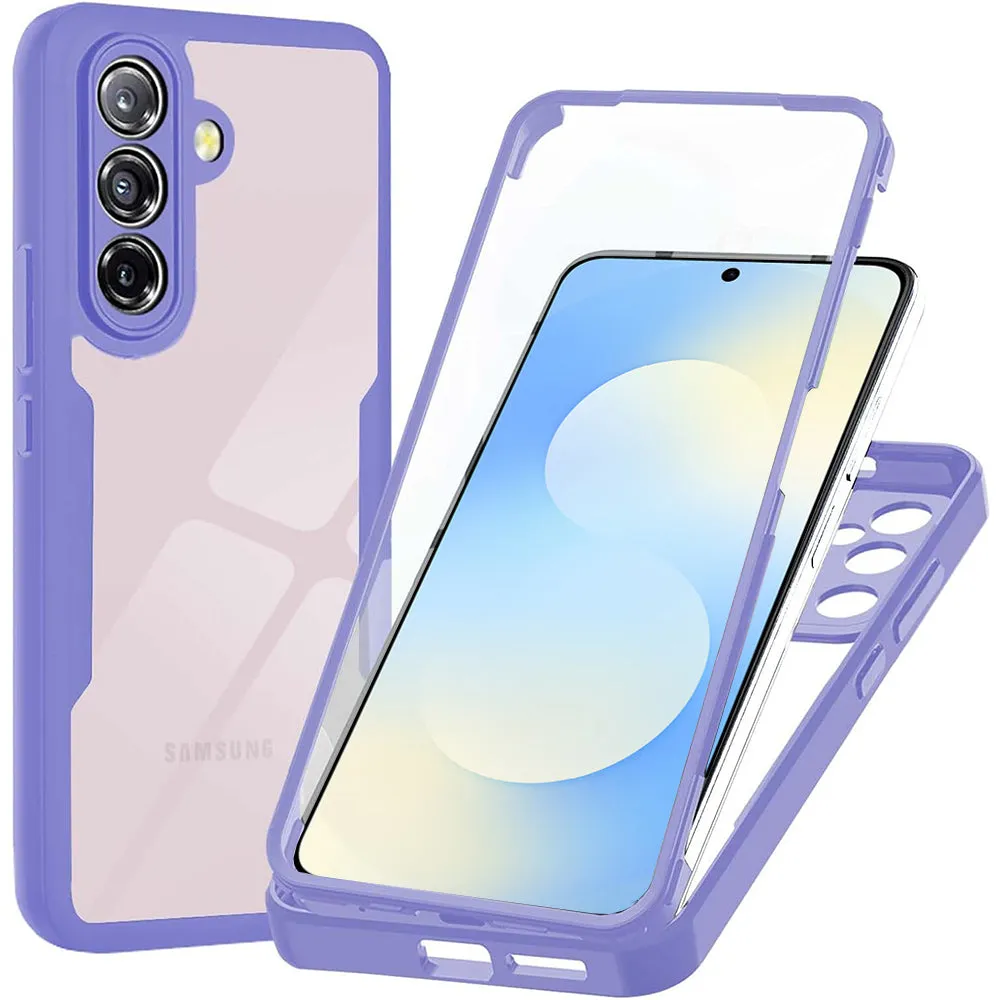 Custodia per Samsung Galaxy A57 5G, Techsuit, ColorVerse 360, Viola