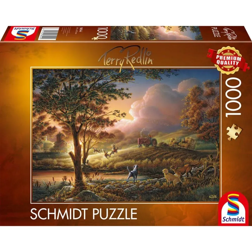 Terry Redlin: Oro del sole sui campi maturi, Puzzle