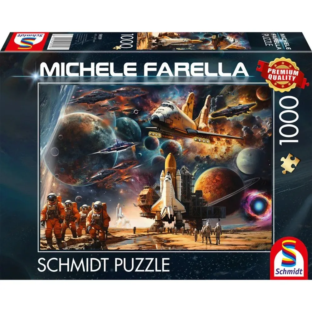 Michele Farella: Fascinazione per l''esplorazione spaziale - Viaggio in galassie lontane, Puzzle