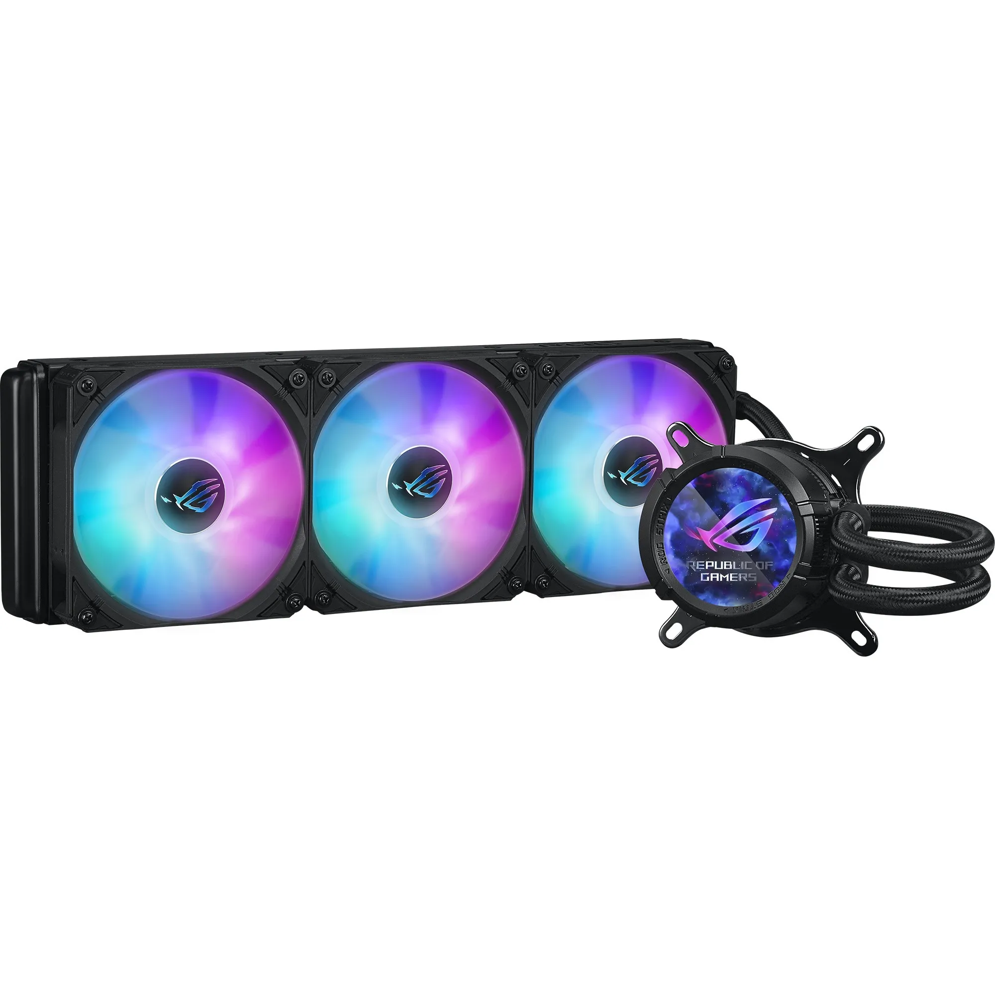 ROG STRIX LC III 360 ARGB Processore Raffreddatore di liquidi tutto in uno 12 cm Nero, Raffreddamento ad acqua