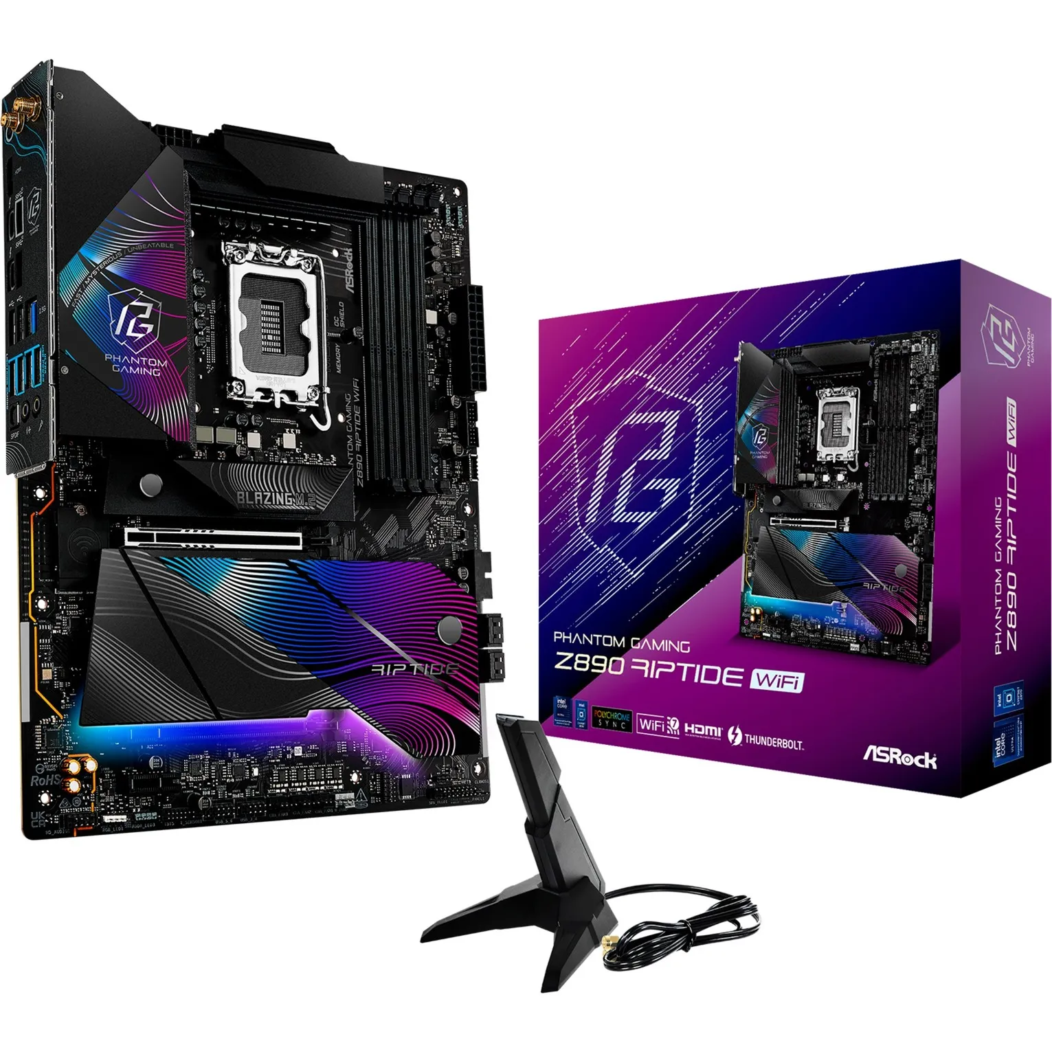 Z890 Riptide WiFi, Scheda madre
