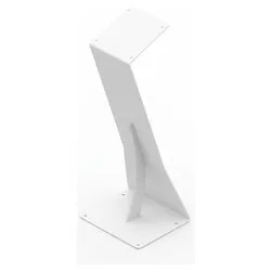 Supporto monitor TV pavimento VESA 200 x 200 OMB e Paper Floor Stand White OM17196