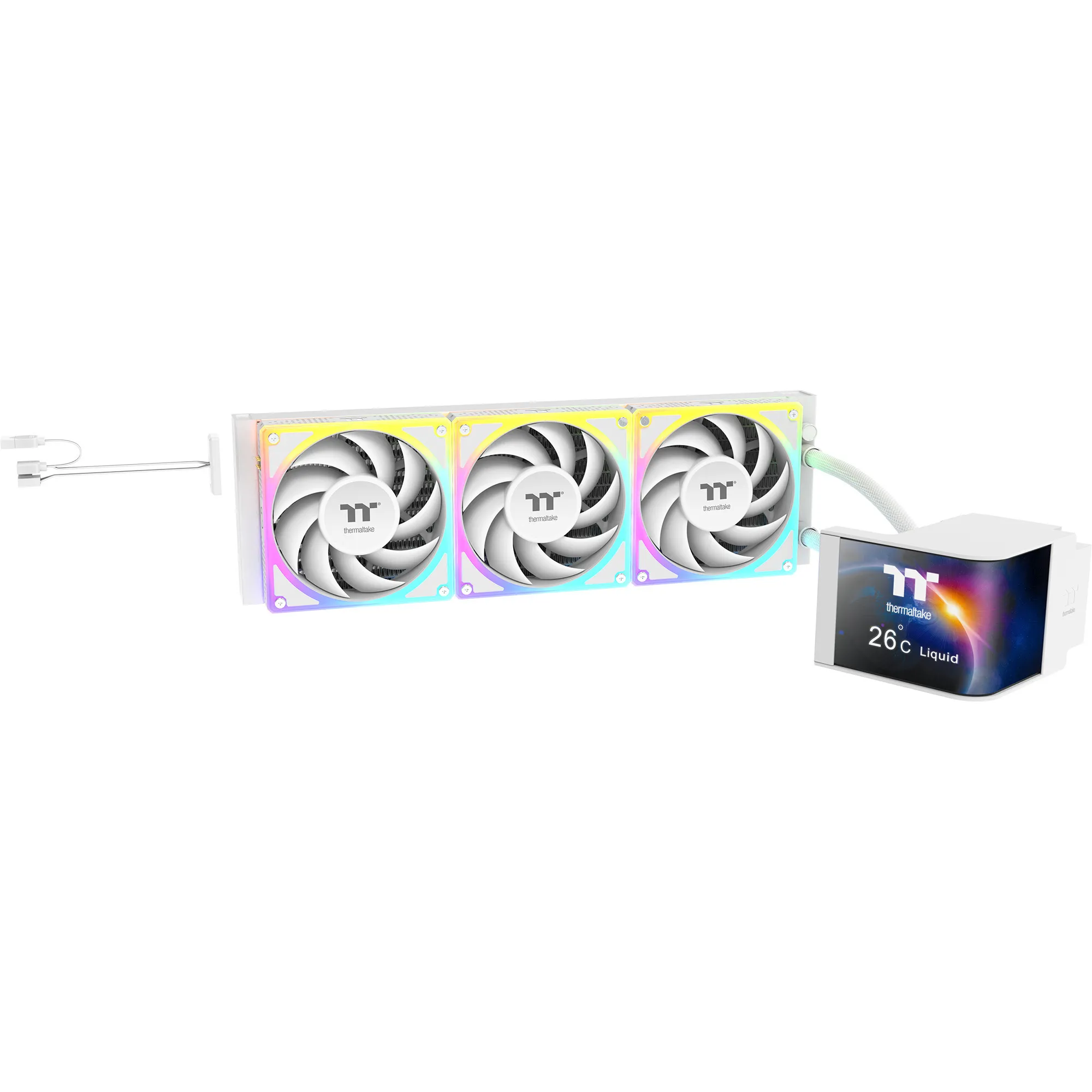 MAGCurve 360 Ultra AIO ARGB Snow Edition, Raffreddamento ad acqua