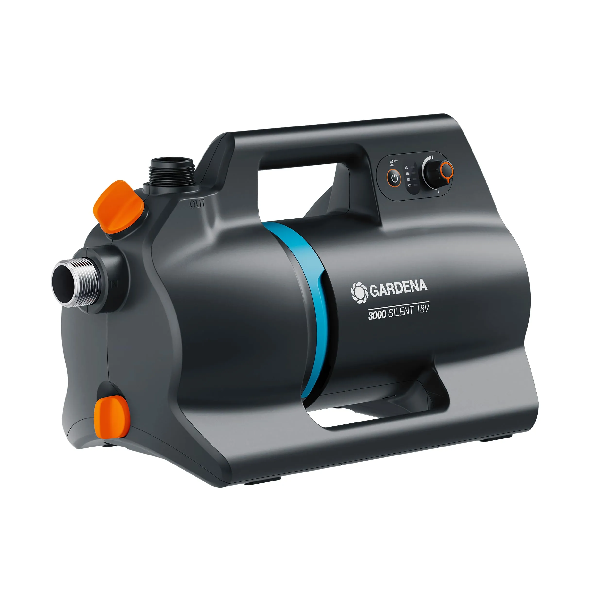 Gardena Pompa Da Giardino A Batteria 3000 Silent 18V P4A Solo