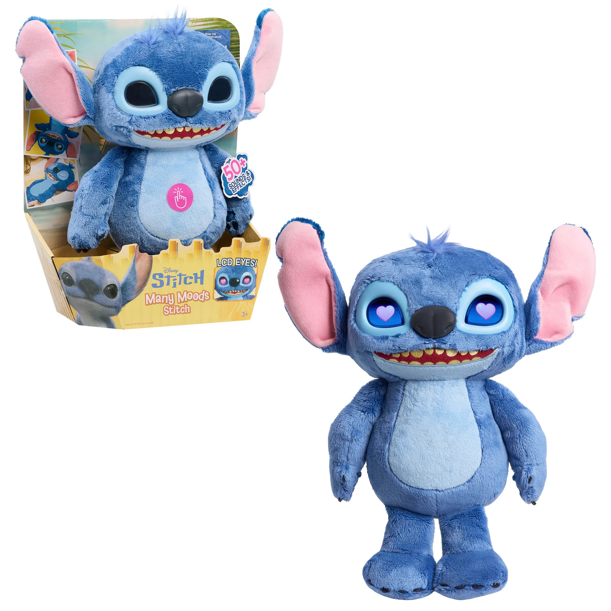 Disney Stitch - Many Moods Stitch, Peluche animali