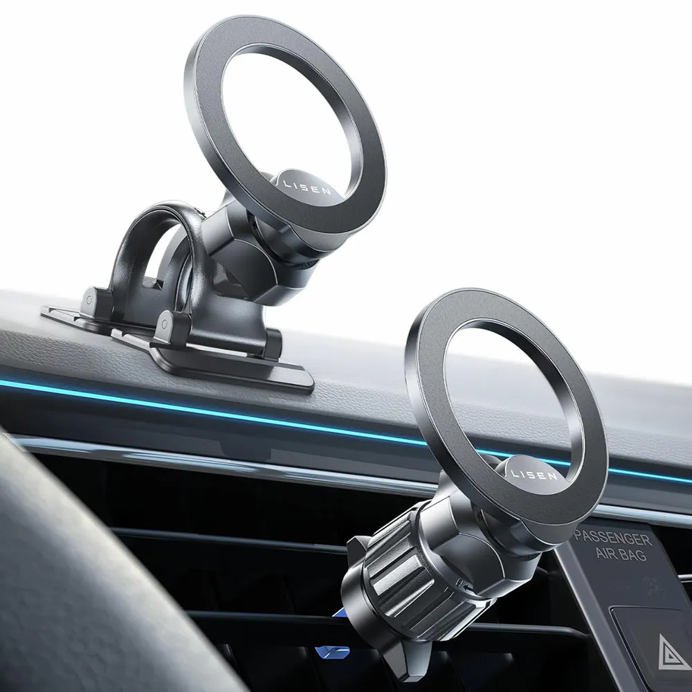 Supporto Auto Magnetico Lisen, Universale, Nero YL0223110033