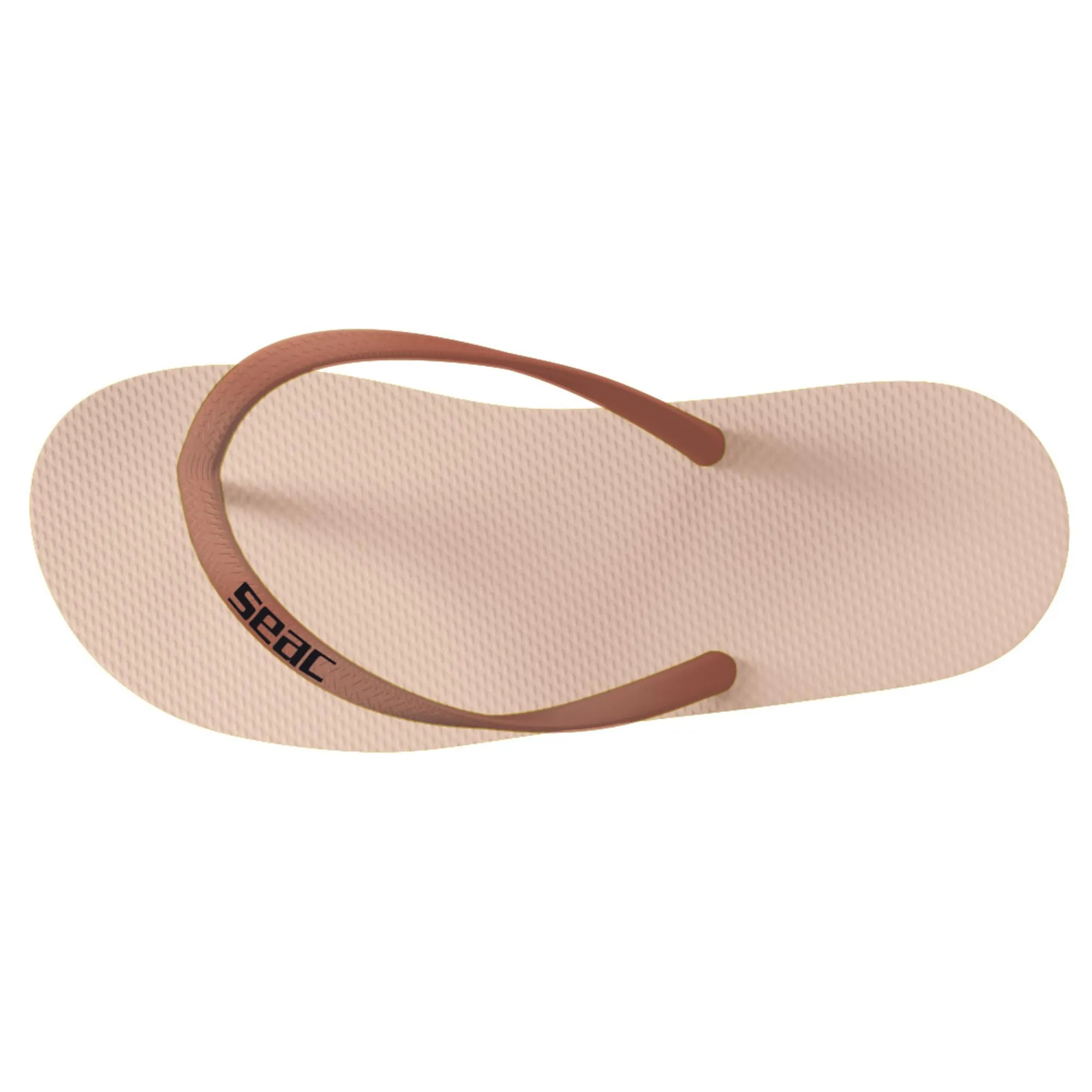 SEAC Ohau, Infradito in Gomma per Mare, Piscina, Spiaggia e Barca, rosa/bronzo, 39/40