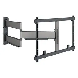 Supporto monitor TV parete ( 55 Kg ) VESA 600 x 400 ELITE TVM 5845 Full Motion+ Black 5858450