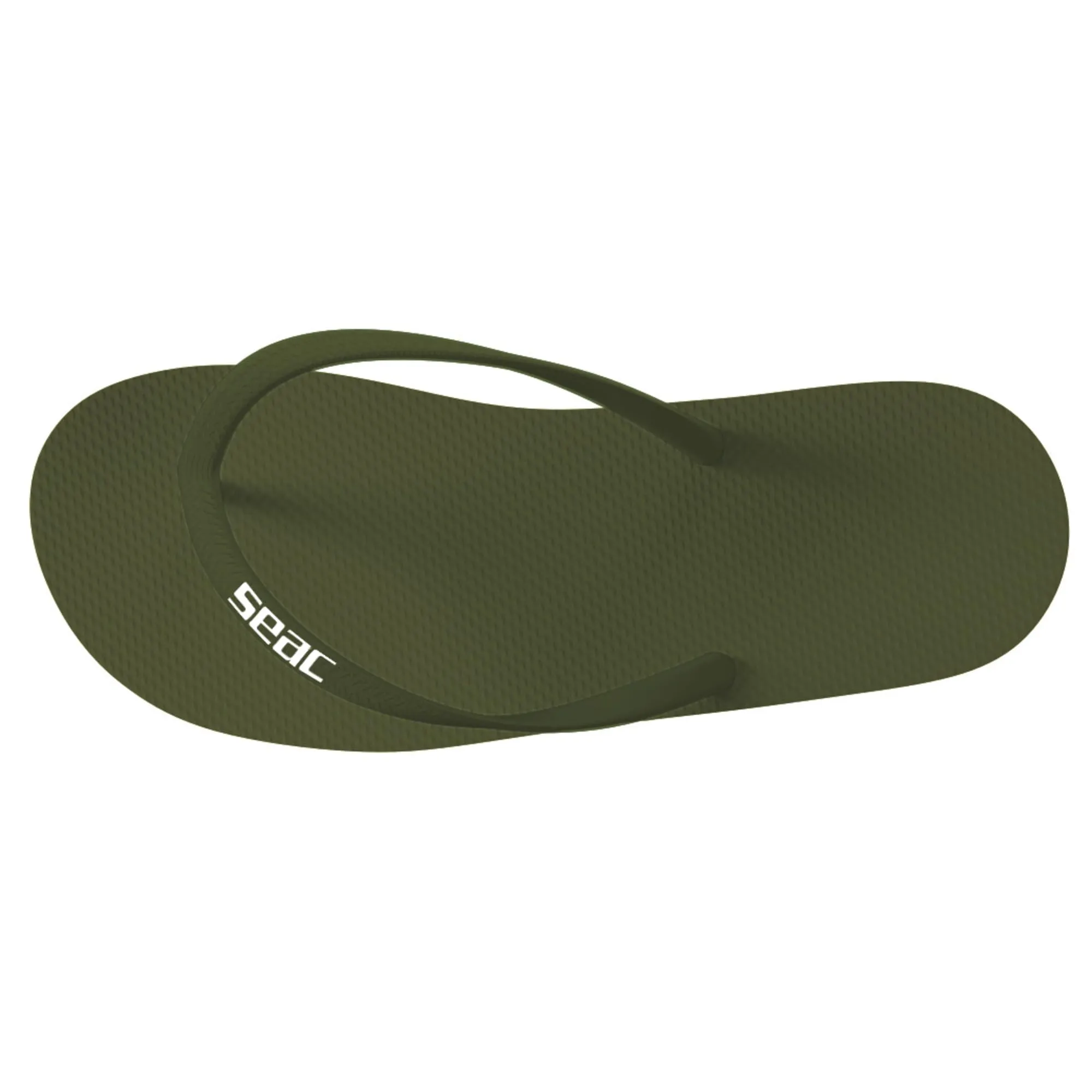SEAC Ohau, Infradito in Gomma per Mare, Piscina, Spiaggia e Barca, verde militare, 45/46