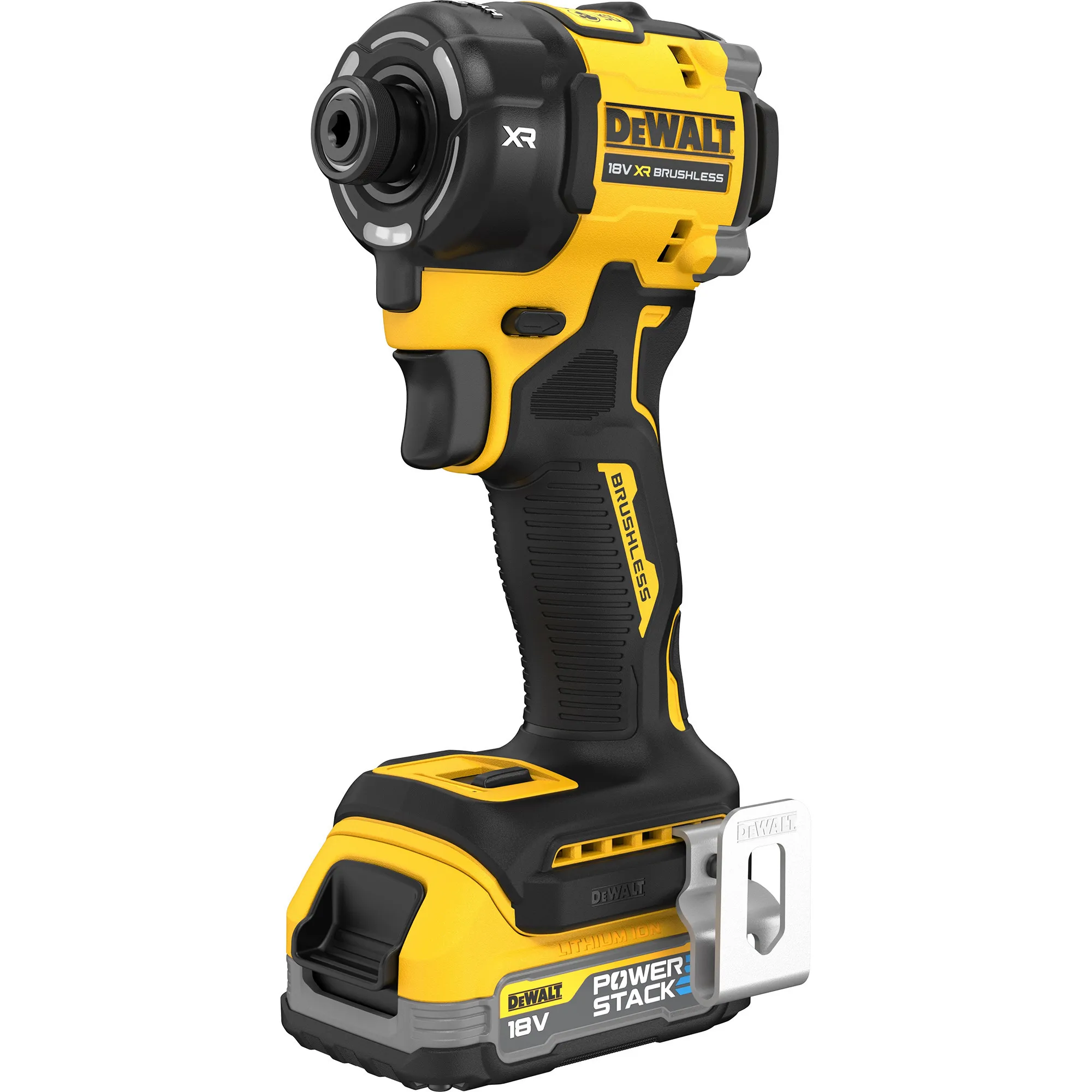 Avvitatore a impulsi idraulico a batteria DCF870E2T, 1/4", 18 Volt